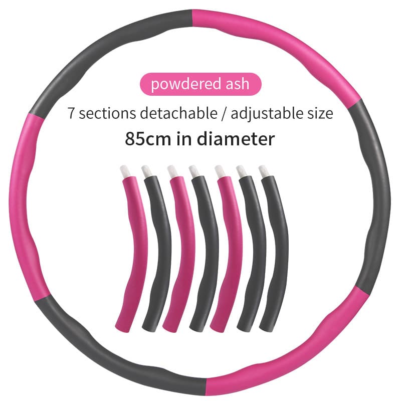 Smart Detachable Weighted Fitness Hoop for Home Workout & Core Training - Image 3