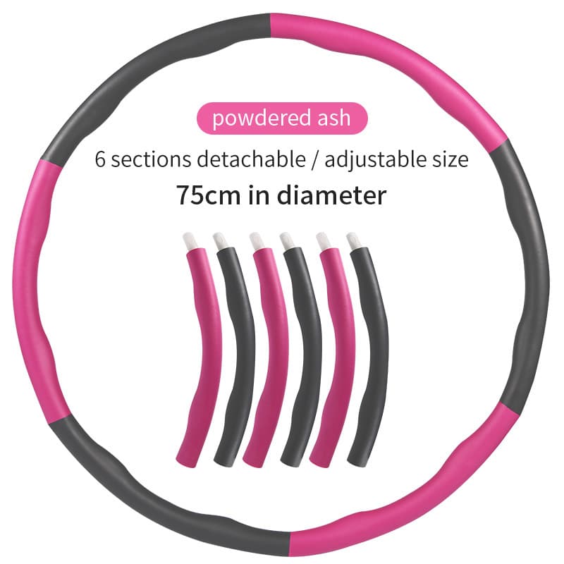 Smart Detachable Weighted Fitness Hoop for Home Workout & Core Training - Image 9