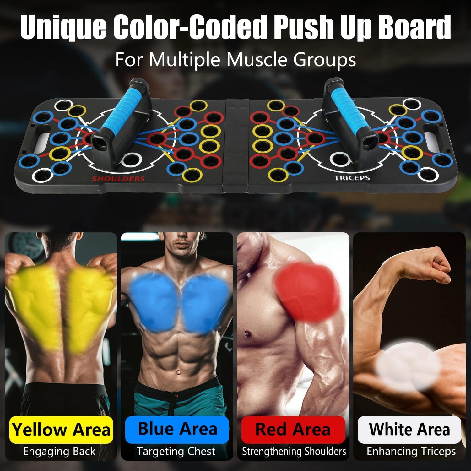9-in-1 Multifunctional Push Up Board & Complete Home Gym Workout System (Copy) - Image 9