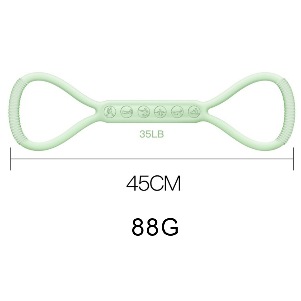 8-Shape Silicone Resistance Puller & Band Kit - Image 7