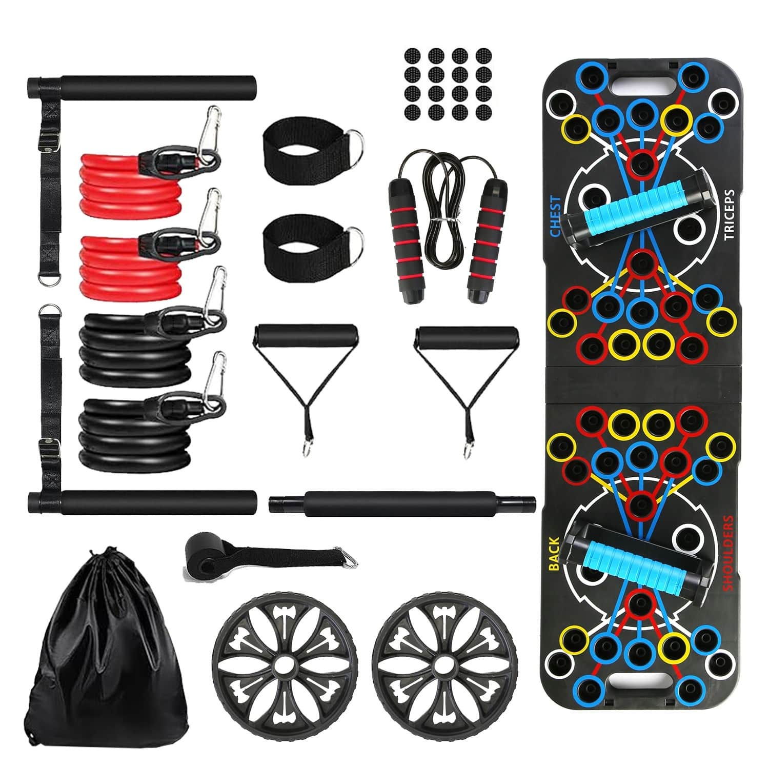 9-in-1 Multifunctional Push Up Board & Complete Home Gym Workout System (Copy) - Image 4