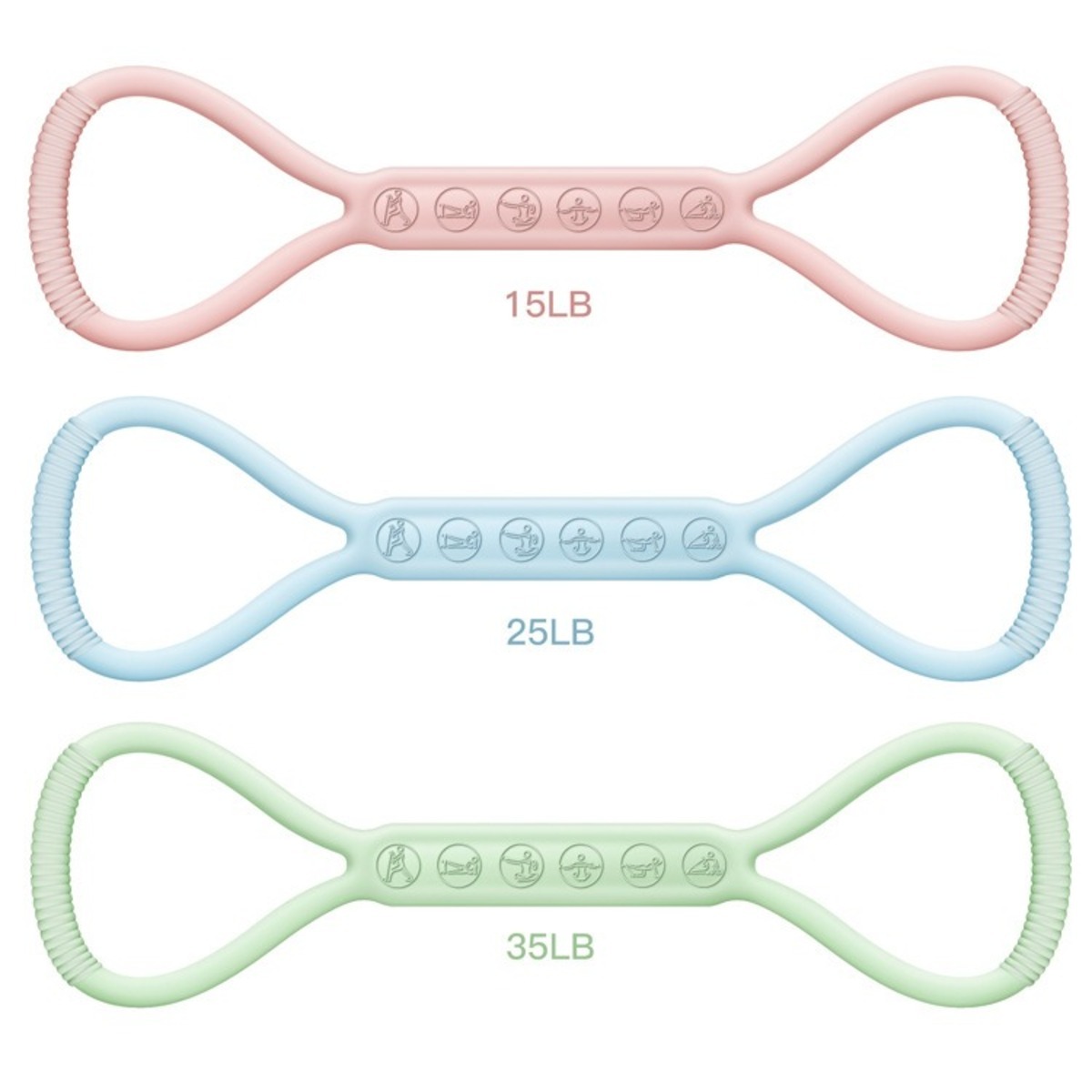 8-Shape Silicone Resistance Puller & Band Kit - Image 9